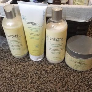 Curly hair products (Inspire)